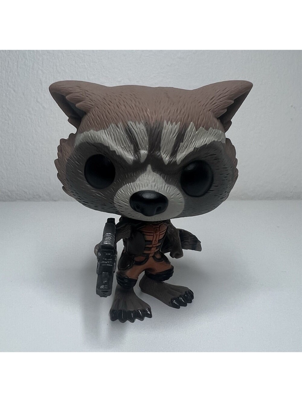 Funko Rocket Raccoon Marvel Vinyl Bobblehead Figure Brown Black White Movies